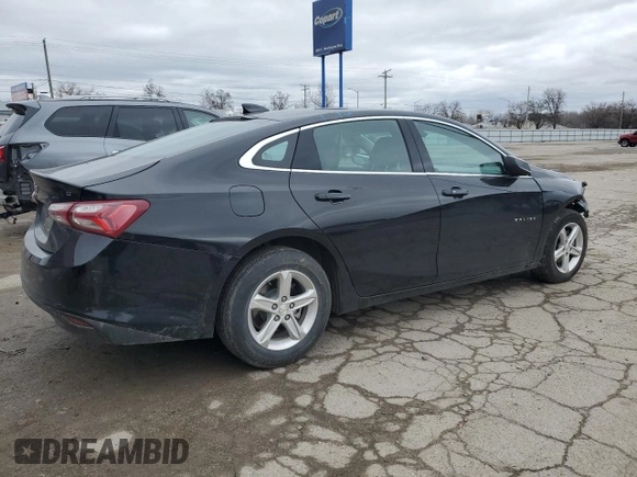 2022 Chevrolet Malibu LT with VIN 1G1ZD5ST8NF133893, listed as a Copart auction lot 51086055 with 64,959 mi miles and Salvage Title. Bid and sale history available at DreamBid. Image 3.