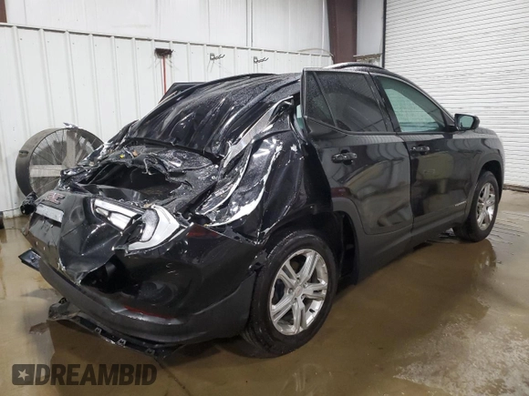 2018 GMC Terrain SLE z VIN 3GKALTEV2JL407778, wystawiony jako Copart lot #56583335 z przebiegiem 72 764 mil mil oraz Szkody całkowita. Historia ofert i sprzedaży dostępna na DreamBid. Obrazek 3.