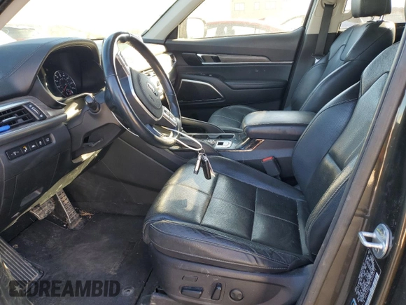 2020 Kia Telluride SX with VIN 5XYP5DHC3LG030971, listed as a Copart auction lot 89053025 with 147,481 mi miles and Salvage Title. Bid and sale history available at DreamBid. Image 7.