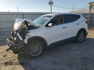 2018 Hyundai Santa Fe 2.4L z VIN 5NMZTDLB3JH075067, wystawiony jako Copart lot #60698565 z przebiegiem 156 470 mil mil oraz Szkoda całkowita • Salvage title. Historia ofert i sprzedaży dostępna na DreamBid. Obrazek 1.
