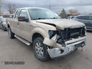 2014 Ford F-150 XL with VIN 1FTFX1EF3EFA29778, listed as a IAAI auction lot 41337202 with 106,602 mi miles. Bid and sale history available at carsss.com. Image 1.