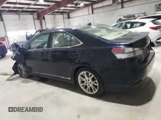 2010 Lexus HS 250h with VIN JTHBB1BA3A2005311, listed as a Copart auction lot 75595664 with 117,906 mi miles and Salvage Title. Bid and sale history available at DreamBid. Image 2.