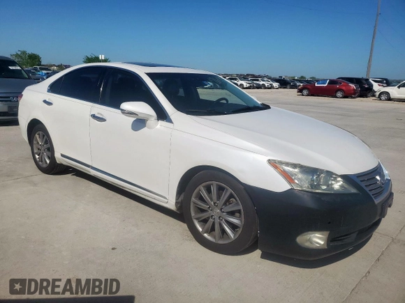 2012 Lexus ES with VIN JTHBK1EG4C2477746, listed as a Copart auction lot 52670905 with 175,737 mi miles and Salvage Title. Bid and sale history available at carsss.com. Image 4.