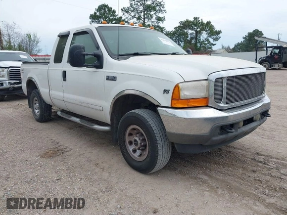 2001 Ford Super Duty F-250 XL with VIN 1FTNX21LX1EA76318, listed as a IAAI auction lot 41878833 with 191,897 mi miles. Bid and sale history available at carsss.com. Image 1.