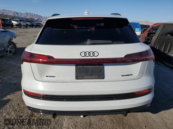 2022 Audi e-tron Chronos with VIN WA1VABGE9NB040096, listed as a Copart auction lot 44611785 with 49,609 mi miles and Salvage title. Bid and sale history available at DreamBid. Image 6.