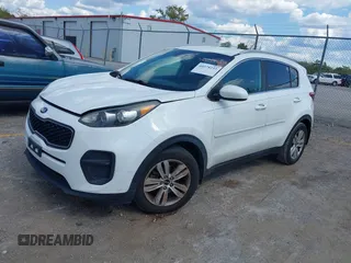 2017 Kia Sportage LX with VIN KNDPM3ACXH7298783, listed as a IAAI auction lot 40378233 with 77,423 mi miles. Bid and sale history available at carsss.com. Image 18.