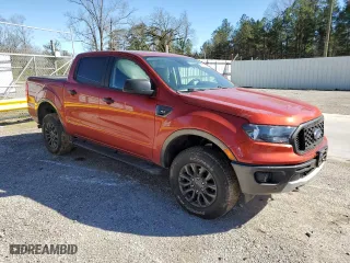 2019 Ford Ranger XL with VIN 1FTER4FHXKLB10457, listed as a Copart auction lot 46922625 with 41,633 mi miles and Salvage Title. Bid and sale history available at carsss.com. Image 4.