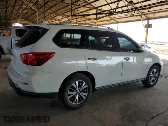 2019 Nissan Pathfinder SL with VIN 5N1DR2MN7KC624318, listed as a Copart auction lot 58071885 with 123,815 mi miles and Clean title. Bid and sale history available at DreamBid. Image 3.