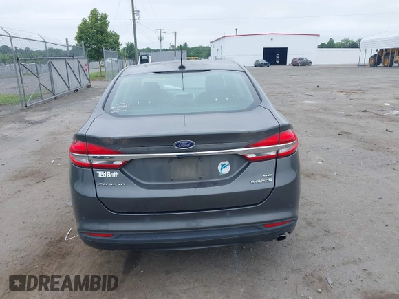 2017 Ford Fusion Hybrid SE with VIN 3FA6P0LU2HR301083, listed as a IAAI auction lot 42602798 with 89,003 mi miles and . Bid and sale history available at DreamBid. Image 16.