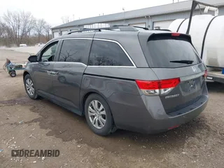 2015 Honda Odyssey EX z VIN 5FNRL5H45FB089268, wystawiony jako IAAI lot #41893484 z przebiegiem 117 402 mil mil oraz . Historia ofert i sprzedaży dostępna na DreamBid. Obrazek 3.