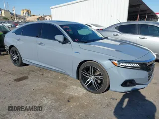 2021 Honda Accord Touring with VIN 1HGCV3F92MA005613, listed as a IAAI auction lot 42471515 with 105,304 mi miles and . Bid and sale history available at DreamBid. Image 1.