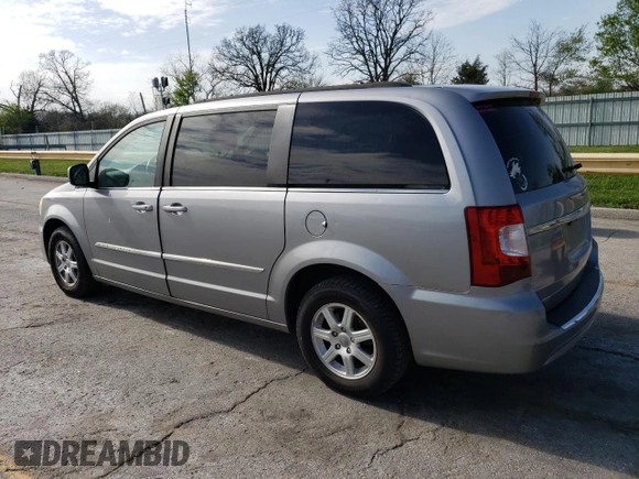 2013 Chrysler Town & Country Touring with VIN 2C4RC1BG3DR657921, listed as a Copart auction lot 51844585 with 209,722 mi miles and Salvage Title. Bid and sale history available at carsss.com. Image 2.