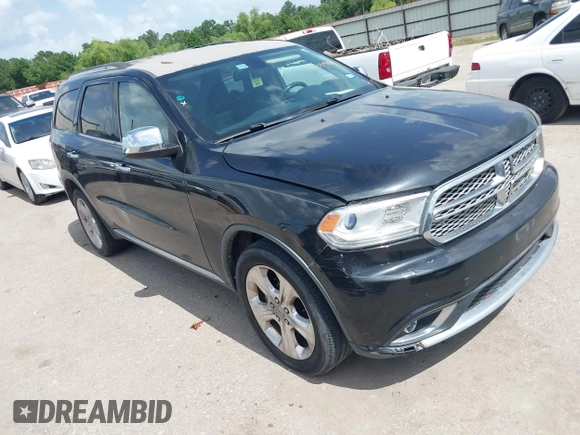 2014 Dodge Durango SXT z VIN 1C4RDHAG0EC597419, wystawiony jako IAAI lot #42534064 z przebiegiem 199 676 mil mil oraz . Historia ofert i sprzedaży dostępna na DreamBid. Obrazek 1.