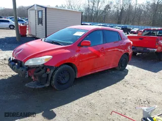 2010 Toyota Matrix with VIN 2T1KU4EEXAC362028, listed as a IAAI auction lot 41442203 with 101,639 mi miles. Bid and sale history available at carsss.com. Image 2.