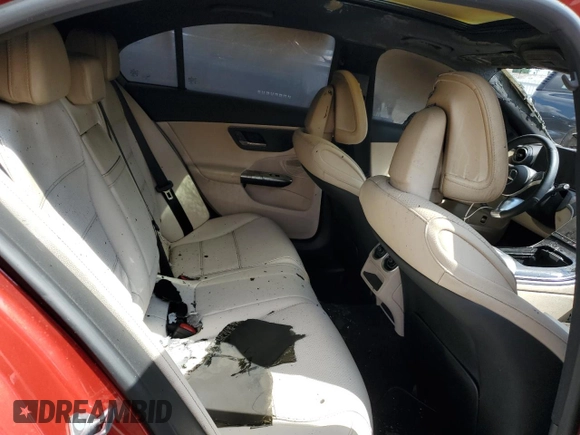 2022 Mercedes-Benz C 300 with VIN W1KAF4HB0NR034710, listed as a Copart auction lot 68326544 with Not Provided miles and Salvage Title. Bid and sale history available at DreamBid. Image 10.