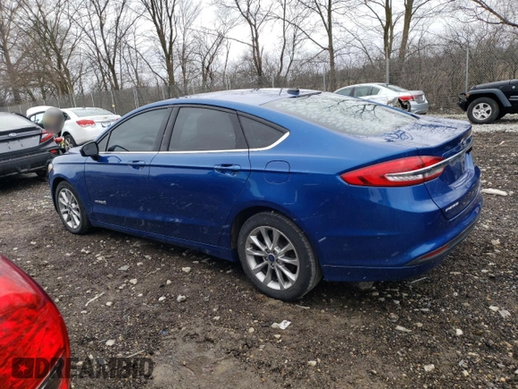 2017 Ford Fusion Hybrid SE with VIN 3FA6P0LU9HR385385, listed as a Copart auction lot 48885275 with 141,201 mi miles and Non repairable. Bid and sale history available at DreamBid. Image 2.
