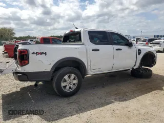 2024 Ford Ranger XL with VIN 1FTER4PH3RLE48663, listed as a Copart auction lot 55063265 with 10,666 mi miles and Salvage title. Bid and sale history available at DreamBid. Image 3.
