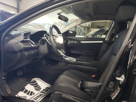 2018 Honda Civic Sedan EX-T with VIN JHMFC1F33JX027838, listed as a Copart auction lot 48977455 with 83,463 mi miles and Salvage Title. Bid and sale history available at carsss.com. Image 7.