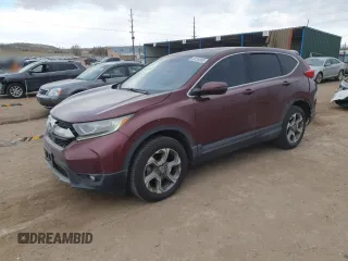 2017 Honda CR-V EX with VIN 2HKRW2H51HH638225, listed as a Copart auction lot 49729385 with 134,989 mi miles and Salvage Title. Bid and sale history available at carsss.com. Image 1.