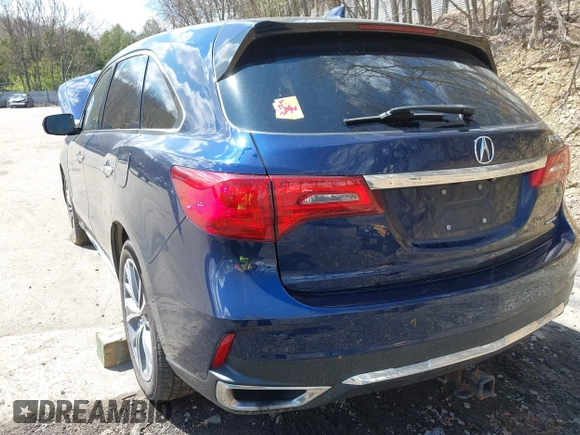 2018 Acura MDX Technology with VIN 5J8YD4H57JL005535, listed as a IAAI auction lot 42027222 with 91,082 mi miles and . Bid and sale history available at DreamBid. Image 12.