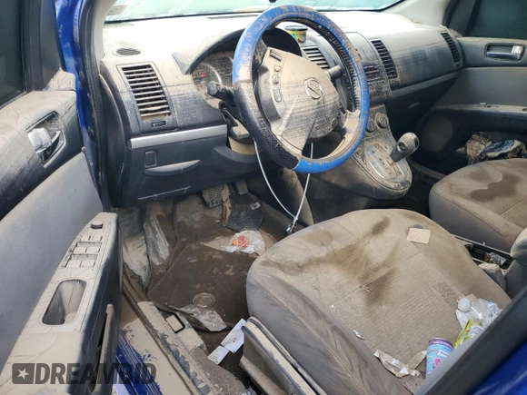 2010 Nissan Sentra S with VIN 3N1AB6APXAL668473, listed as a Copart auction lot 51509905 with Not Provided miles and Salvage Title. Bid and sale history available at carsss.com. Image 8.