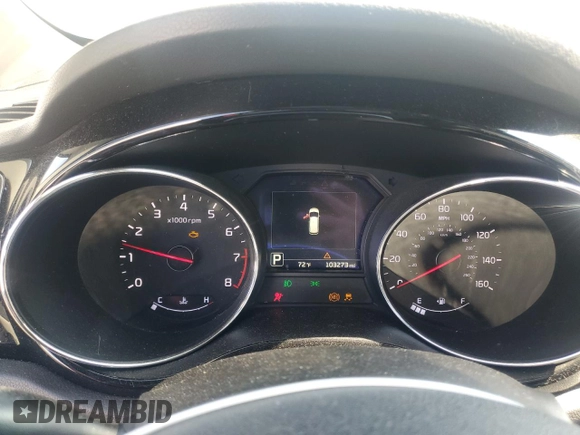 2017 Kia Sedona SX with VIN KNDMC5C18H6324381, listed as a Copart auction lot 53751025 with 103,273 mi miles and Salvage Title. Bid and sale history available at DreamBid. Image 9.
