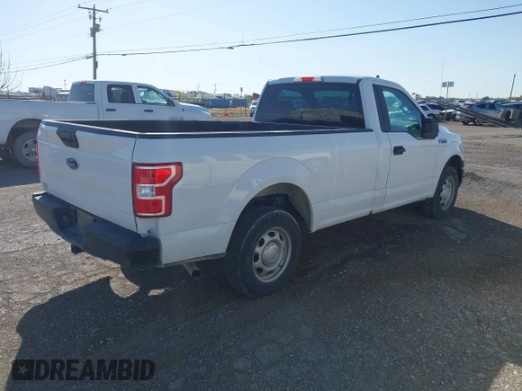 2020 Ford F-150 XL with VIN 1FTMF1CB7LKD65772, listed as a IAAI auction lot 41965365 with 144,828 mi miles and . Bid and sale history available at carsss.com. Image 4.