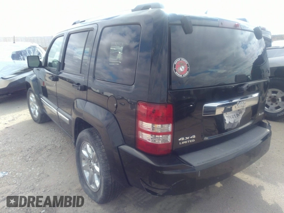 2008 Jeep Liberty Limited with VIN 1J8GN58K18W147979, listed as a IAAI auction lot 39960847 with 211,530 mi miles and . Bid and sale history available at DreamBid. Image 3.