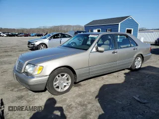 1995 Mercedes-Benz S with VIN WDBGA51E3SA273738, listed as a Copart auction lot 49763925 with 148,066 mi miles and Clean Title. Bid and sale history available at DreamBid. Image 1.