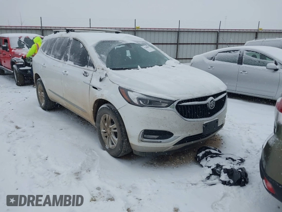 2020 Buick Enclave Essence with VIN 5GAEVAKW1LJ218477, listed as a IAAI auction lot 41288068 with 89,910 mi miles. Bid and sale history available at carsss.com. Image 1.