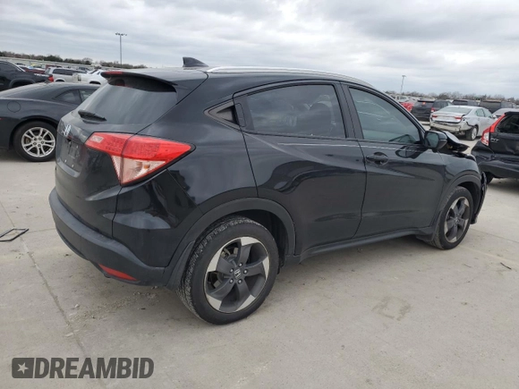 2018 Honda HR-V EX-L Navi with VIN 3CZRU5H75JM717805, listed as a Copart auction lot 86217844 with 95,702 mi miles and Salvage Title. Bid and sale history available at carsss.com. Image 3.
