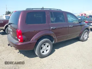 2005 Dodge Durango SLT with VIN 1D8HB48D35F565652, listed as a IAAI auction lot 42131932 with 215,380 mi miles and . Bid and sale history available at DreamBid. Image 4.