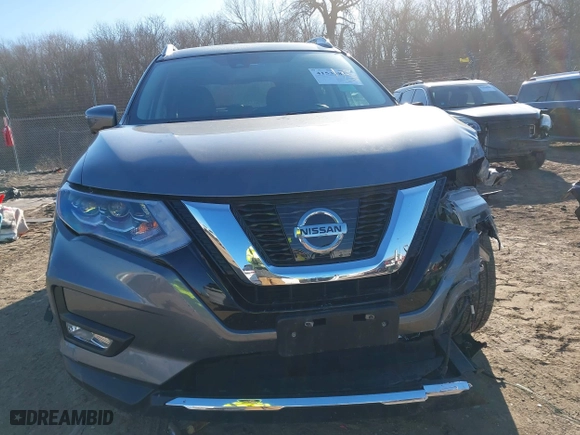 2017 Nissan Rogue SL with VIN 5N1AT2MV5HC796893, listed as a IAAI auction lot 41533857 with 72,218 mi miles. Bid and sale history available at carsss.com. Image 12.