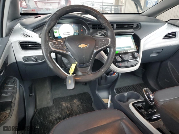 2020 Chevrolet Bolt EV Premier with VIN 1G1FZ6S02L4116810, listed as a Copart auction lot 47164655 with 128,246 mi miles and Salvage Title. Bid and sale history available at carsss.com. Image 8.