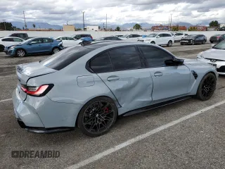 2022 BMW M3 Competition xDrive z VIN WBS43AY05NFM00913, wystawiony jako Copart lot #43442383 z przebiegiem 13 895 mil mil oraz . Historia ofert i sprzedaży dostępna na DreamBid. Obrazek 3.