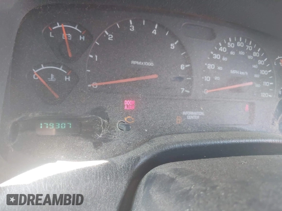 2003 Dodge Durango SLT with VIN 1D4HS48Z63F627801, listed as a IAAI auction lot 42097518 with 179,307 mi miles and . Bid and sale history available at DreamBid. Image 7.