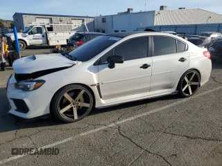 2018 Subaru WRX STI with VIN JF1VA2N6XJ9806331, listed as a Copart auction lot 49812575 with 121,771 mi miles and Salvage Title. Bid and sale history available at carsss.com. Image 1.