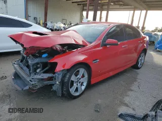 2008 Pontiac G8 GT with VIN 6G2EC57YX8L139768, listed as a Copart auction lot 80134414 with 130,649 mi miles and Salvage Title. Bid and sale history available at carsss.com. Image 1.
