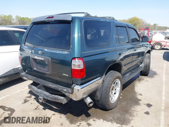 1998 Toyota 4Runner SR5 with VIN JT3HN86R3W0170519, listed as a IAAI auction lot 41894136 with 185,261 mi miles and . Bid and sale history available at DreamBid. Image 4.
