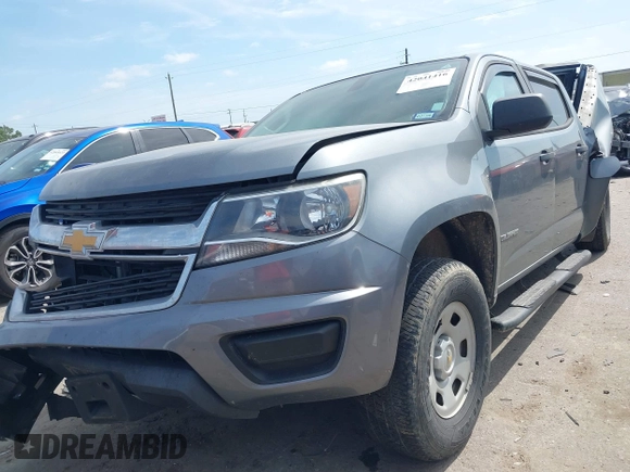 2018 Chevrolet Colorado 2WD Work Truck with VIN 1GCGSBEAXJ1294282, listed as a IAAI auction lot 42041416 with 57,191 mi miles and . Bid and sale history available at DreamBid. Image 17.