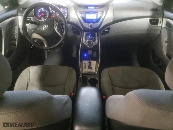 2013 Hyundai Elantra Limited with VIN KMHDH4AE2DU643519, listed as a Copart auction lot 85340834 with 206,363 mi miles and Salvage Title. Bid and sale history available at carsss.com. Image 8.