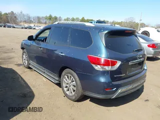 2013 Nissan Pathfinder SL with VIN 5N1AR2MM3DC652923, listed as a IAAI auction lot 41749099 with 91,492 mi miles and . Bid and sale history available at DreamBid. Image 3.