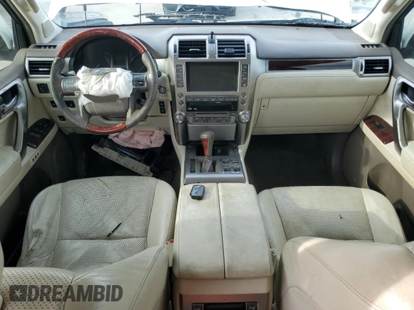 2011 Lexus GX 460 Premium with VIN JTJJM7FX9B5033023, listed as a Copart auction lot 43073455 with 247,472 mi miles and Salvage title. Bid and sale history available at DreamBid. Image 8.