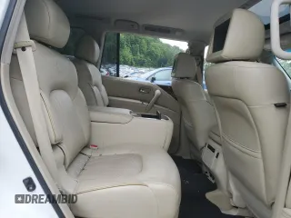 2012 Infiniti QX56 7-passenger with VIN JN8AZ2NFXC9515756, listed as a Copart auction lot 57978785 with Not provided miles and Salvage title. Bid and sale history available at DreamBid. Image 11.