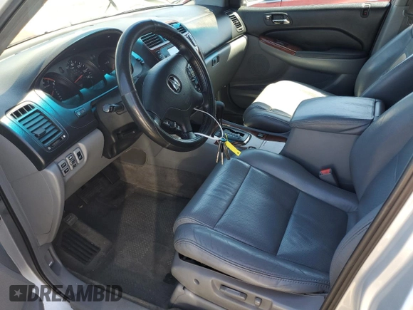 2003 Acura MDX Touring Pkg with VIN 2HNYD18693H517135, listed as a Copart auction lot 48460284 with 168,359 mi miles and Salvage Title. Bid and sale history available at carsss.com. Image 7.