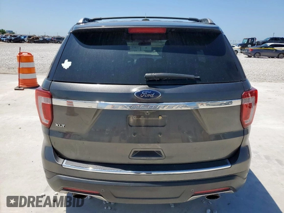 2018 Ford Explorer XLT with VIN 1FM5K7D83JGB03314, listed as a Copart auction lot 61464245 with 172,167 mi miles and Salvage title. Bid and sale history available at DreamBid. Image 6.