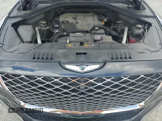 2021 Genesis GV80 with VIN KMUHBDSB6MU051632, listed as a Copart auction lot 56146815 with 32,288 mi miles and Salvage title. Bid and sale history available at DreamBid. Image 12.
