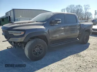2021 Ram 1500 with VIN NCS107300, listed as a Copart auction lot 44147135 with 25,120 mi miles and Salvage title. Bid and sale history available at DreamBid. Image 1.