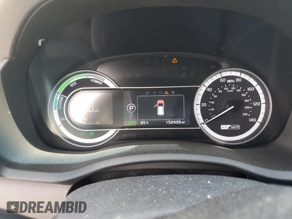 2019 Kia Niro EX with VIN KNDCC3LC7K5251812, listed as a Copart auction lot 53028825 with 152,439 mi miles and Salvage Title. Bid and sale history available at carsss.com. Image 9.