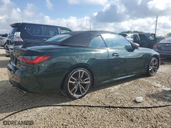 2024 BMW 4 Series M440i xDrive with VIN WBA63AT00RCN69913, listed as a Copart auction lot 73681044 with 0 mi miles and Non Repairable. Bid and sale history available at carsss.com. Image 3.